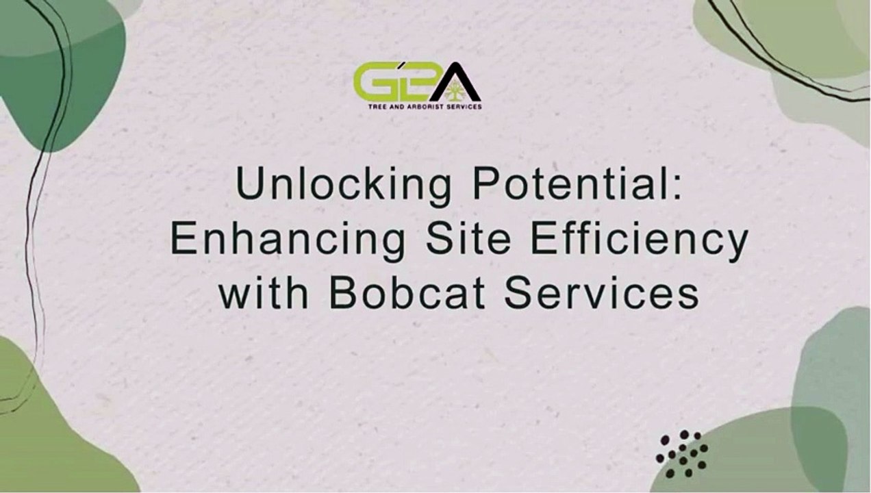 Maximizing Site Efficiency: The Benefits of Bobcat Services