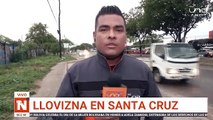 SCZ llovizna cayó en la madrugada en Santa Cruz