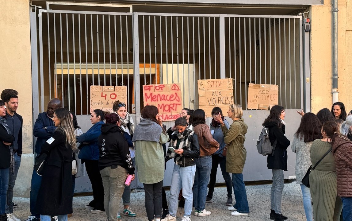 Béziers : "Collège Mort", la communauté éducative du collège Paul Riquet se mobilise contre les violences