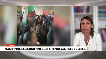 Manifestation pro-palestinienne : une mère de famille veut changer sa fille de lycée