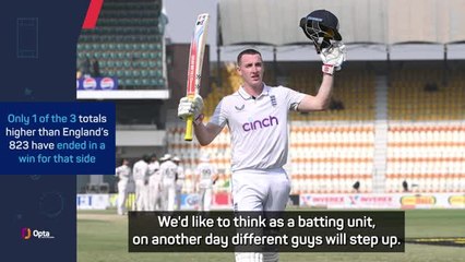 Pope praises Root and Brook after England’s ‘special’ win over Pakistan