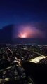 Un drone filme l'approche de l'ouragan Milton en Floride... Impressionnant