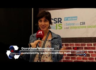 Monsigny (Decathlon Italia): “Seconda mano e riparazioni per maggiore sostenibilità”