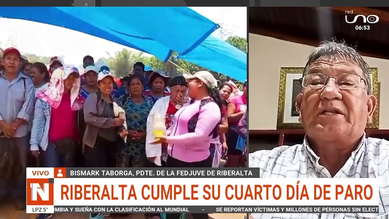 SCZ CUARTO DIA DE PARO EN RIBERALTA