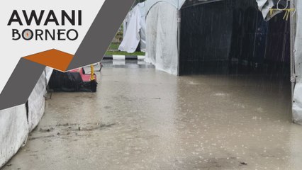 Beberapa kawasan di Kuching dilanda banjir kilat