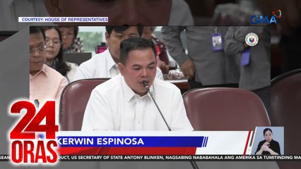 Alegasyon ni Espinosa - Inutusan siyang idawit si De Lima sa droga ni noo’y PNP chief Dela Rosa | 24 Oras