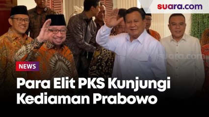 Pertemuan elit PKS dengan Prabowo Subianto di Kertanegara