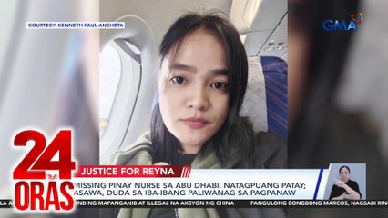 Missing Pinay nurse sa Abu Dhabi, natagpuang patay; asawa, duda sa iba-ibang paliwanag sa pagpanaw | 24 Oras