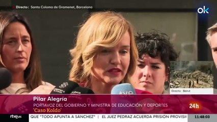 La portavoz del Gobierno da la enésima versión de la parada ilegal de Delcy- "Fue por descanso del avión"