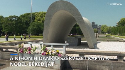 Nukleáris leszerelésért küzdő japán civil szervezet kapta a Nobel-békedíjat