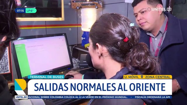 Pese a la vigilia de cocaleros, los viajes desde la Terminal de Cochabamba son normales hacia el oriente