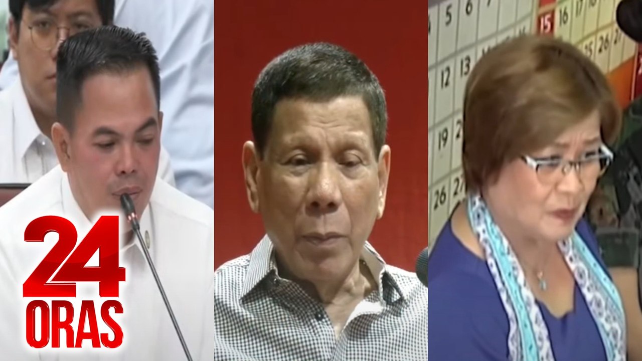 Sa pagkakaintindi ni Espinosa, iniutos ni ex-pres. Duterte na patayin ang ama niya | 24 Oras