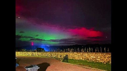 Northern Lights in Cornwall