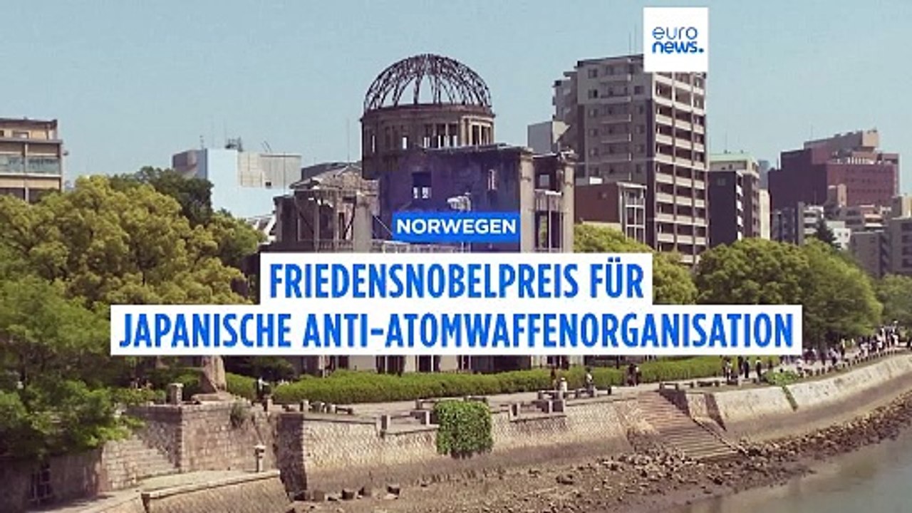 Friedensnobelpreis für Überlebende der Atombombenabwürfe von Hiroschima und Nagasaki