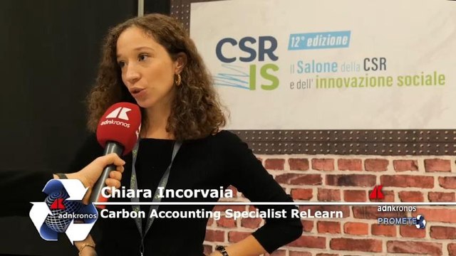 Sostenibilità, Incorvaia (ReLearn): “Abbiamo monitorato i rifiuti del Salone delle Csr”