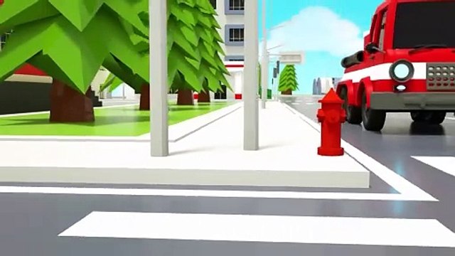 Baby Shark song - Assembling a fire truck - Baby Nursery Rhymes & Kids Songs