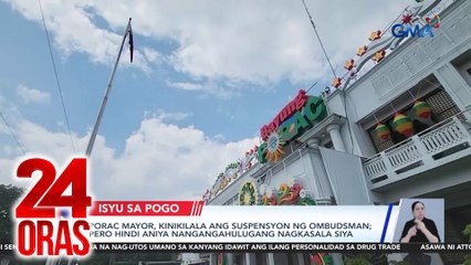 Porac Mayor, kinikilala ang suspensyon ng Ombudsman; pero hindi aniya nangangahulugang nagkasala siya | 24 Oras