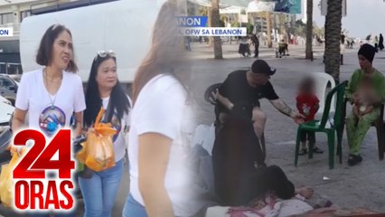 Ilang taga-Lebanon, sa tent na lang nakatira; ilang OFW, makakauwi na bukas | 24 Oras
