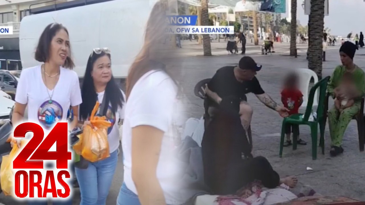 Ilang taga-Lebanon, sa tent na lang nakatira; ilang OFW, makakauwi na bukas | 24 Oras