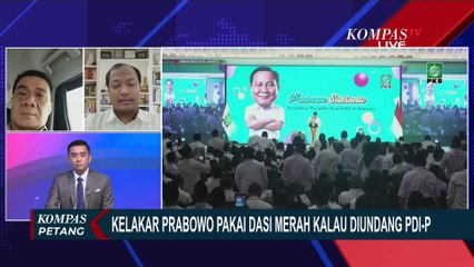 [FULL] Kelakar soal 'Dasi Merah' Prabowo Beri Kode ke PDIP? Ini Jawaban Ahli & Gerindra Riza Patria