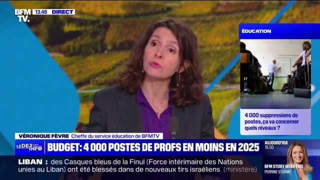 Éducation: quels niveaux sont concernés par les 4.000 suppressions de postes annoncées? BFMTV répond à vos questions