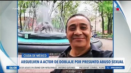 Absuelven al actor de doblaje Alfonso Obregón por presunto abuso sexual