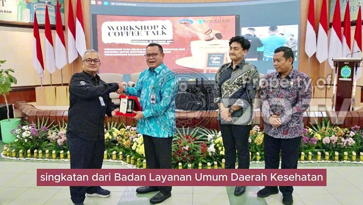BUMD, BLUD Kesehatan dan BUMDes Mesti Bersinergi dalam Pembangunan di Provinsi Kalimantan Barat, Terungkap di dalam Workshop dan Coffee Talk Digelar Bank Kalbar dan BPKP Pewakilan Provinsi Kalimantan Barat, Rabu, 10 Oktober 2024