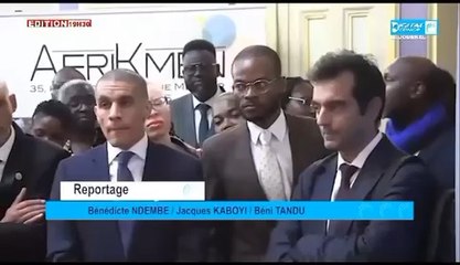 #merci à la #televisión #nationale du #congokinshasa pour le #reportage sur la deuxième édition de la Semaine l’Afrique des Solutions (#SAS) à #Paris  Ils me font l’honneur de retenir une des #sequences où j’apparais…