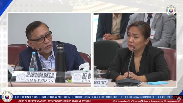 Rep. Bienvenido Abante, uminit ang ulo sa ginawa umano ni retired Colonel Royina Garma sa libing ng isang EJK victim | GMA Integrated News