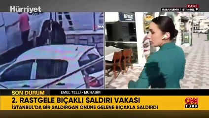 İstanbul'da kan donduran olay! Önüne çıkanı bıçakladı, okula girmeye çalıştı