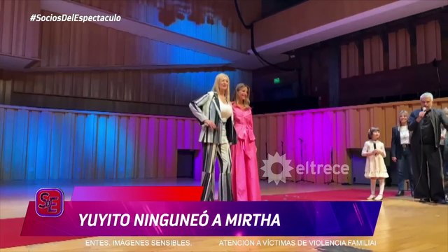 Yuyito González le respondió de manera contundente a Mirtha Legrand tras opinar de su relación con Milei