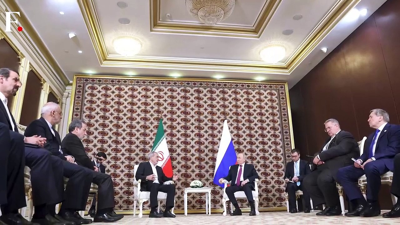 SnapSave.ioPutin Meets Iran's President Pezeshkian in Ashgabat; West