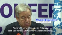 Guterres verurteilt Beschuss des Unifil-Hauptquartiers im Libanon