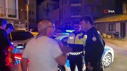 Sinop'ta alkollü sürücü ve eşi, polislere zor anlar yaşattı