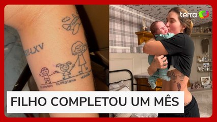 Virgina faz tatuagens em homenagem a José Leonardo