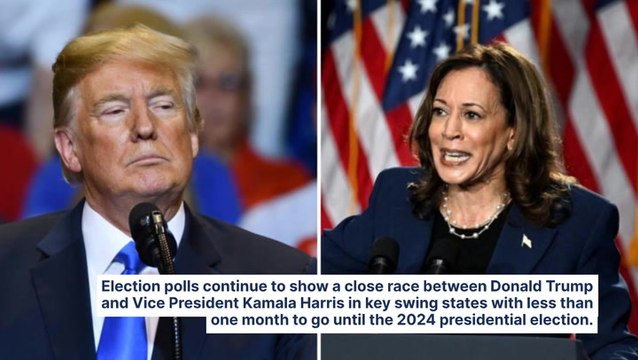 Trump Vs. Harris: 2024 Election Swing State Poll 'Too Close To Call,' But This Candidate Leads