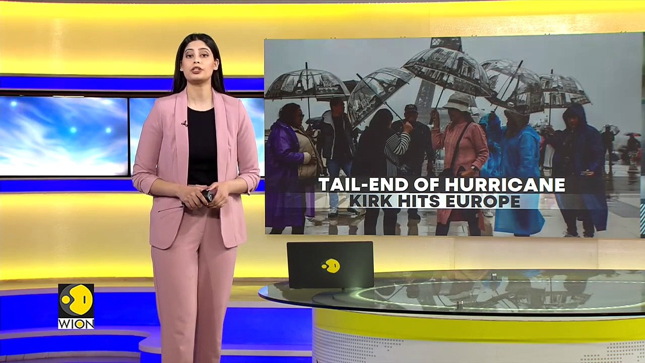 Hurricane Kirk_ Weather Warnings Issued in France _ WION Climate Tracker _ World News _ WION