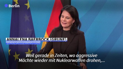 Friedensnobelpreis: Baerbock lobt Arbeit von Nihon Hidankyo