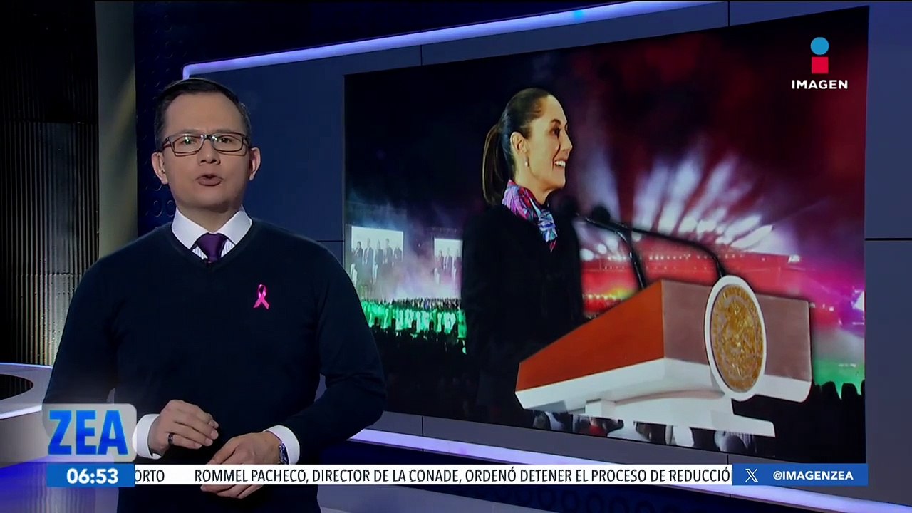 Claudia Sheinbaum celebra que las mujeres llegaron a la Presidencia de la República