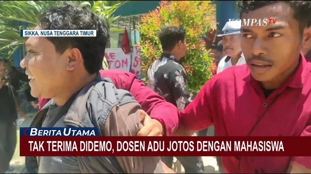 Ricuh! Dosen dan Tenaga Pendidikan Adu Jotos dengan Mahasiswa di Universitas Muhammadiyah Maumere