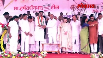 हर्षवर्धन पाटील यांच्यामुळे शरद पवारांच्या पक्षात फूट