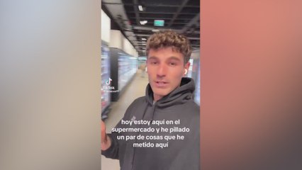 Un tiktoker muestra la revolucionaria manera de hacer la compra en Alemania
