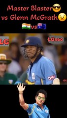 Sachin Tendulkar vs Glenn McGrath #shorts