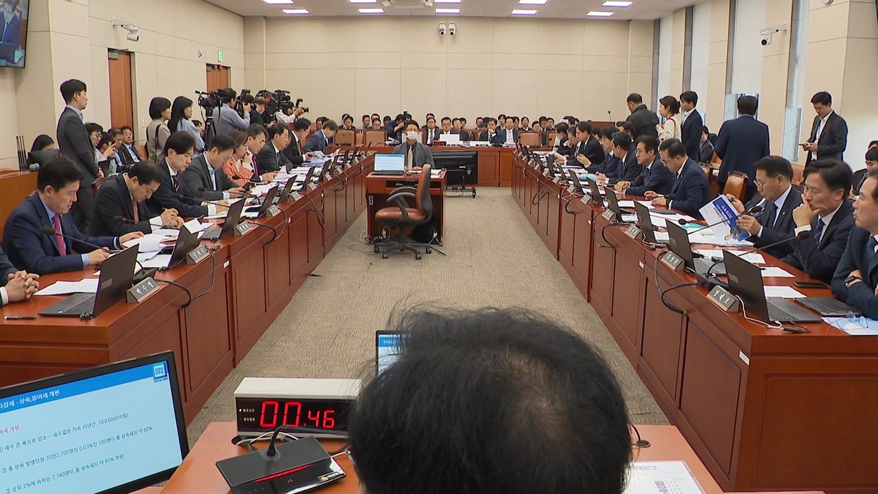 기재부 국감 공방..."부자 감세 없다" vs "감세 왕국" / YTN
