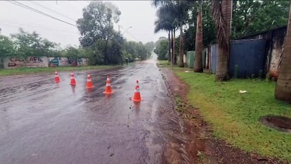 Cascavel registra 56,6 mm de chuva na manhã desta sexta-feira