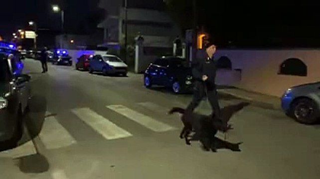 Carabinieri con cani antidroga nei centri dello spaccio di Rancitelli