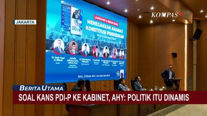 Seberapa Besar 'Peluang' PDIP Masuk Kabinet Prabowo-Gibran? Begini Respons Santai AHY