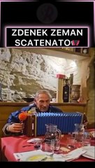 Zeman che suona l'organetto? Il video diventato virale