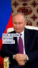 Putin Highlights Iran Relations as a Top Priority 🇷🇺🤝