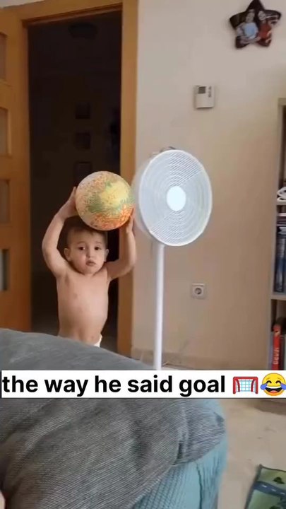 "Baby Said Goal At Home Follow For More Videos Have Trending reels"...!!